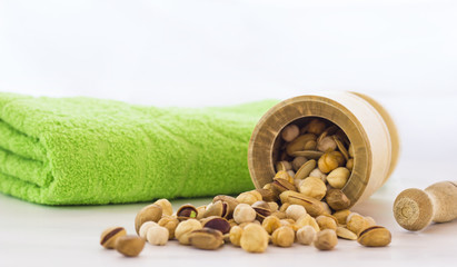 Pistachios and nuts