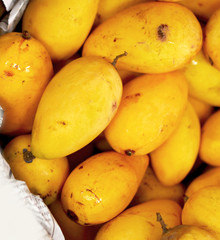 Ripe mango in the market