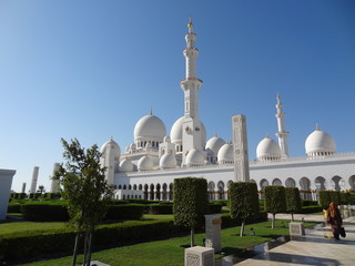 Fototapeta na wymiar Sheikh Zayed Mosque Adu Dhabi
