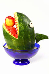 Lustiger Melonen-Hai
