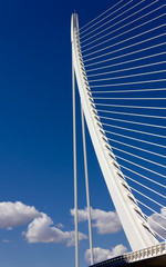 Detail of a Modern Bridge