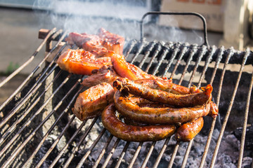 Notrhern Thai Spicy Sausage call Sai Aua