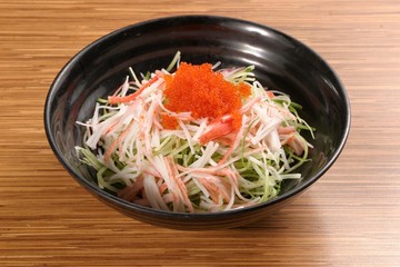 蟹子サラダ