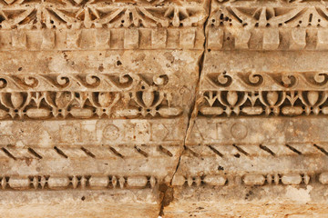 Ancient Dead Town In Myra Demre Turkey