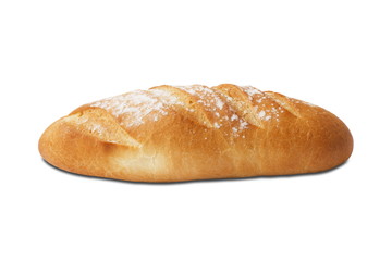 Bread isolated on white background