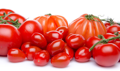 Different varieties of tomatoes