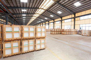 interior of a warehouse