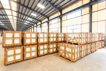 interior of a warehouse