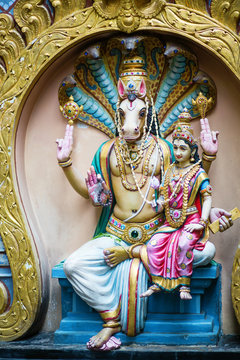 Statue In Kwan Im Thong Hood Cho Temple, Singapore