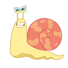 happy snail