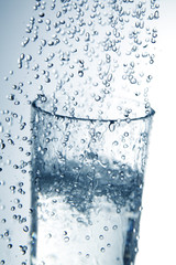 Water glass.