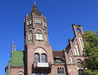 Rathaus Babelsberg im gleichnamigen Potsdamer Stadtteil