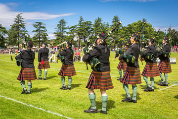 Highland Games #3 - Piper band, Scotland