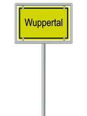 Wuppertal - Ortsschild