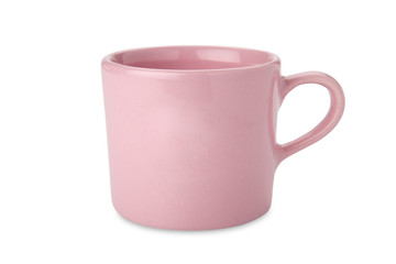 pink cup