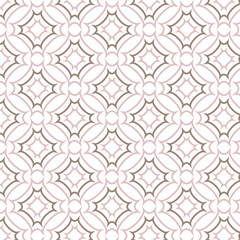 Vector seamless pattern, line and curve vintage style background