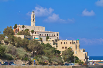 Obraz premium Tel Aviv,Jaffa. St. Peter church
