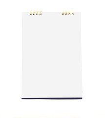 Desk Calendar isolated on white