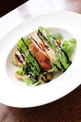 chicken roulade salad