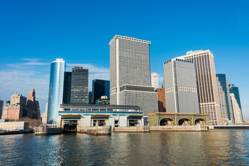 Obraz premium Panorama of downtown Manhattan