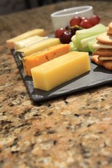 cheese selection platter