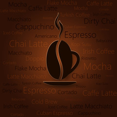 Concept Coffee Cup Vector - 68039904