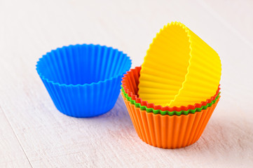 Silicone baking cup
