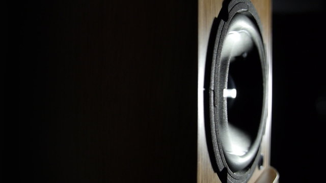 Listening to loud music at night