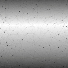 Gray background vector, illustration for communication