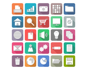 Flat Icons Set