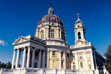 Fototapeta na wymiar Basilica of Superga - Turin - Italy