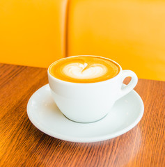 Latte coffee