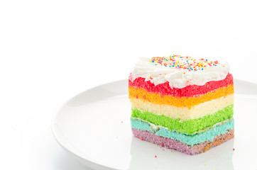 Rainbow cake