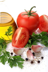 Pomodoro,aglio e olio