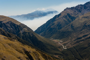 inversion above Arthur's Pass