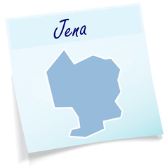 Jena als Notizzettel