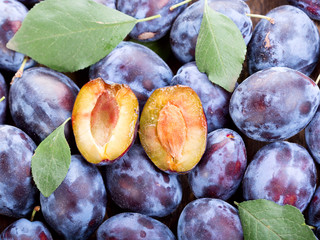 blue plums