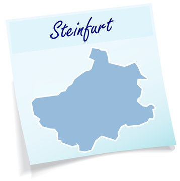 Steinfurt als Notizzettel