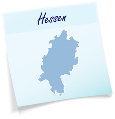 Hessen als Notizzettel