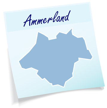 Ammerland als Notizzettel