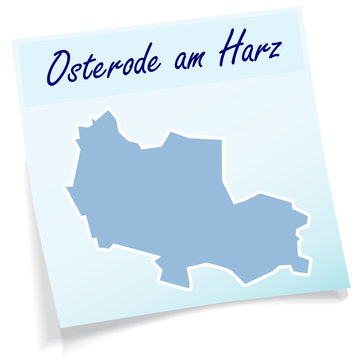 Osterode-am-Harz als Notizzettel
