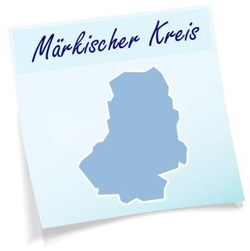 Maerkischer-Kreis als Notizzettel