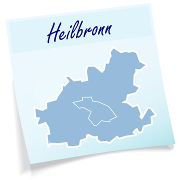 Heilbronn als Notizzettel