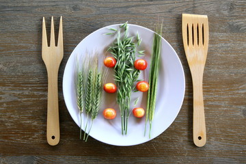 czereśnie i zboże © fotodrobik