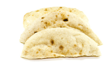 Frisch gebackenes Fladenbrot