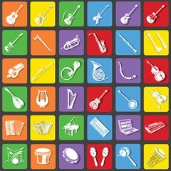 music instrument icons