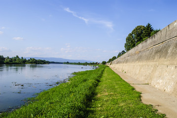 River Sava in Croatia