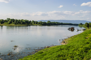 Fototapeta na wymiar River on the balkans