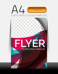 Vector Modern Flyer Design