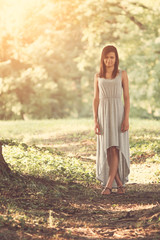 Girl in the park